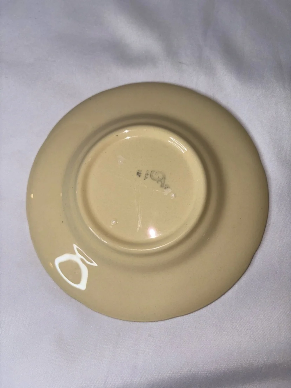 Franciscan Apple Set of 4 Sauce Dessert Plates 6.5” Vintage USA Hand Painted